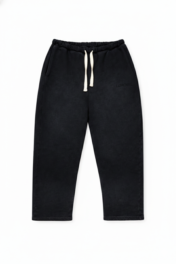Black Potassium Dyed Sweats